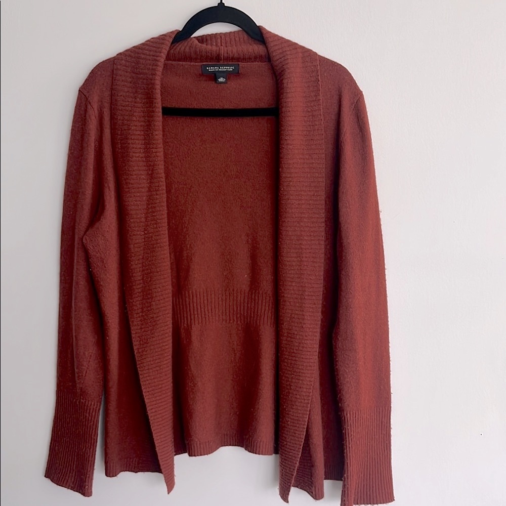 Banana republic wool cashmere cardigan